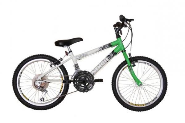 Bicicleta Athor Aro 20 Mtb 18/m Evolution Masculino Verde