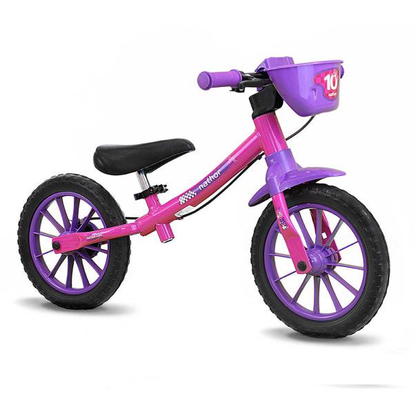 Bicicleta Balance Bike Feminina ARO 12 - eu Quero Eletro