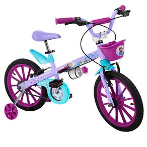 Bicicleta Bandeirante Frozen Disney Aro 16