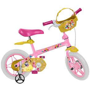 Bicicleta Bandeirante Princesas Disney Aro 12, Rosa