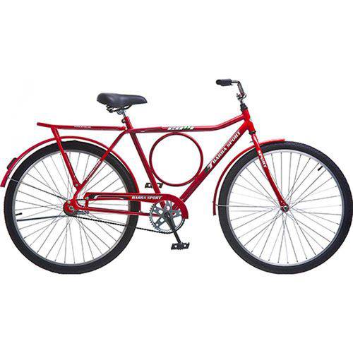Tudo sobre 'Bicicleta Barra Sport Vermelha, Conta Pedal'