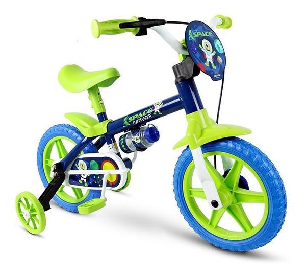 Bicicleta Bike Infantil Nathor Aro 12 Menino - Space