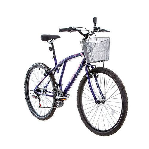 Bicicleta Bristol Lance Violeta Fosca, Aro 26, 21 Marchas, Freio V-Brake - Houston