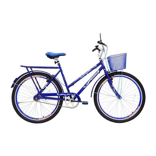 Bicicleta Cairu Aro 26 Cesta Feminino Personal Genova - 311010 Azul