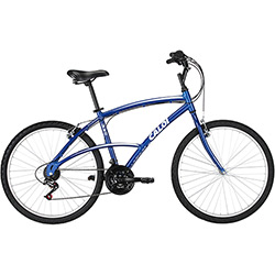 Bicicleta Caloi 100 - Exclusivo - Azul 21 Marchas Aro 26