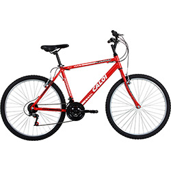 Tudo sobre 'Bicicleta Caloi Aluminum Aro 26 21 Velocidades Vermelha'