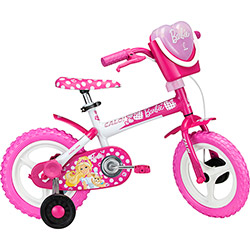 Tamanhos, Medidas e Dimensões do produto Bicicleta Caloi Barbie Aro 12 Rosa