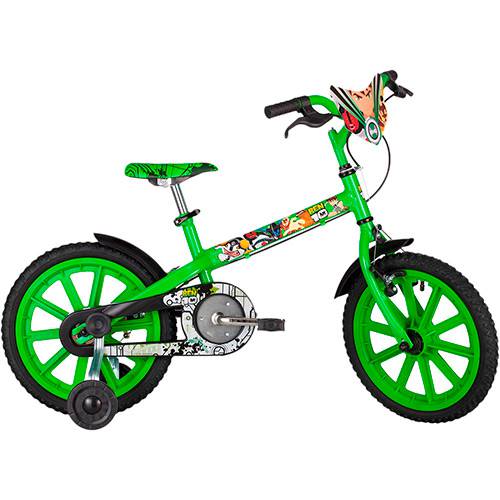 Tudo sobre 'Bicicleta Caloi Ben 10 Aro 16 Verde'