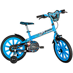 Tudo sobre 'Bicicleta Caloi Max Steel T10 V1 Aro 16 Azul A15'