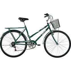 Bicicleta Caloi Poti Aro 26 7 Marchas Verde