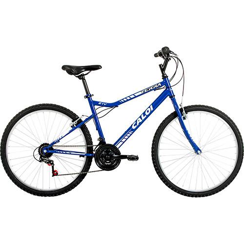Bicicleta Caloi Terra Aro 26 21 Velocidades Azul
