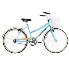 Bicicleta Classic Plus B, Aro 26, Quadro Aço Carbono - Track Bikes - Azul Claro
