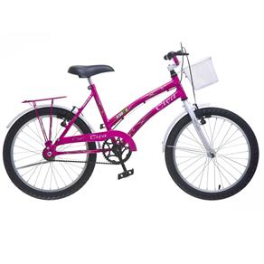 Bicicleta Colli Bike Aro 20 Ciça - Pink/branco