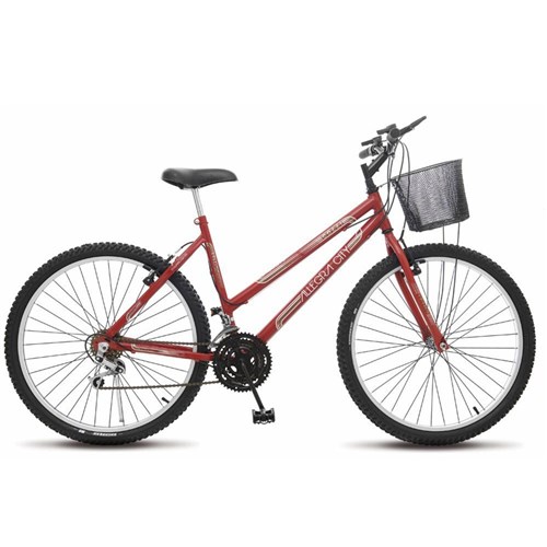 Bicicleta Colli Bikes Aro 26 Allegra City Vermelho