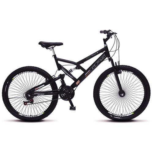 Bicicleta Colli Fulls Gps Dup. Suspensão Aro 26 Aero 72 Raios 21 Marchas - 156.11D