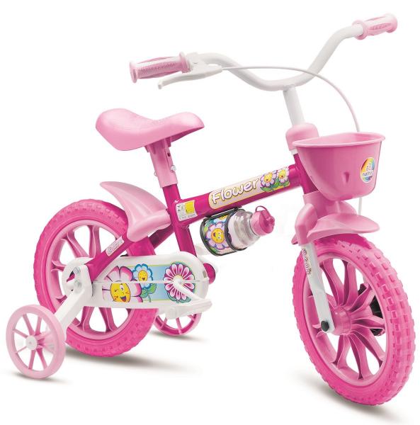 Bicicleta Colli MTB Aro 12 Rosa Feminino - 99