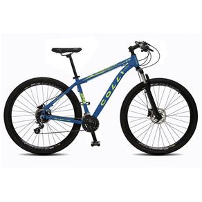 Bicicleta COLLI MTB Aro 29 21 Velocidades Freios a Disco com KIT ALTUS SHIMANO - Azul Marinho