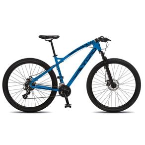 Bicicleta Colli Toro Alumínio A.29 Freio Disco Hidráulicos Suspensão Dianteira - Azul Claro