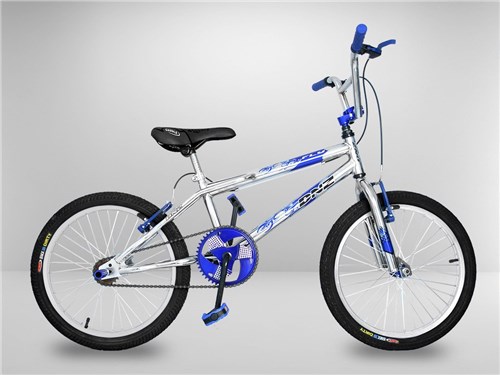 Bicicleta Cross Bmx Light Azul Aro 20
