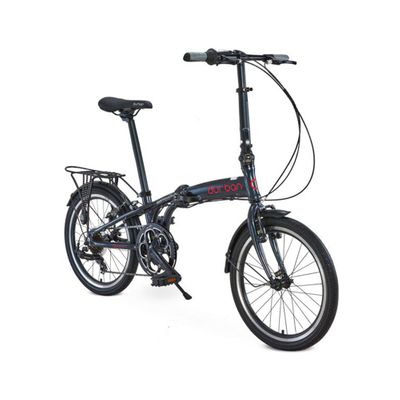 Bicicleta Dobrável Durban Aro 20” de 6 Velocidades Shimano e Quadro de Alumínio Sampa Pro Azul