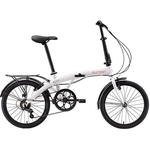 Bicicleta Dobrável Durban Eco+ Aro 20 6V Comfort Branca