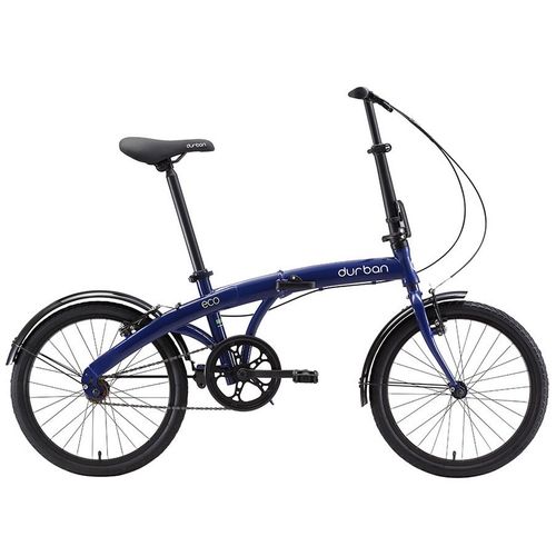 Bicicleta Dobrável Durban Eco Aro 20" e 1 Marcha Azul
