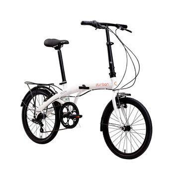 Bicicleta Dobravel Durban ECO+ Bike Aro 20 6V Comfort Branca