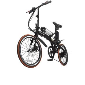 Bicicleta Dobrável - Pliage Preta com Kit Elétrico Two Dogs - Bivolt