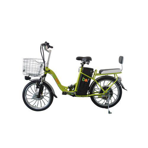 Tudo sobre 'Bicicleta Elétrica Biobike, Quadro em Aço, Modelo URBANA | VERDE'