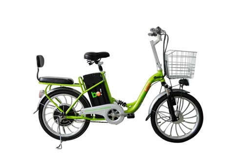 Bicicleta Elétrica Biobike, Quadro em Aço, Modelo URBANA - VERDE