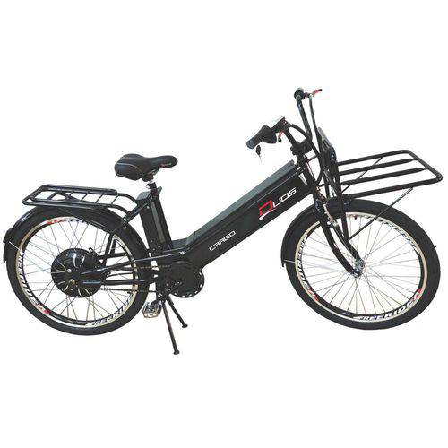 Bicicleta Elétrica Cargo 800w 48v 12ah Aro 26 Preta