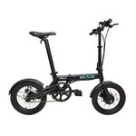 Bicicleta Elétrica Dobrável Skape Mini / 250w / Bateria de Litio / 14kg / Preta