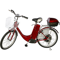 Bicicleta Elétrica Eb - 21 Vermelha - Kinetron