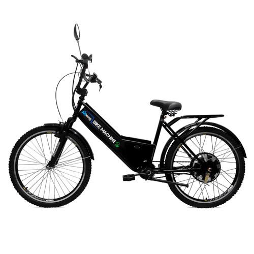 Bicicleta Elétrica Machine Motors Basic 800W 48V Preto