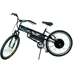Bicicleta Elétrica MTB 800W Preta - Scooter Brasil