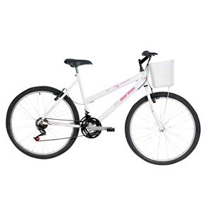 Bicicleta Fantasy 21 Velocidades Aro 26" Branca Mormaii