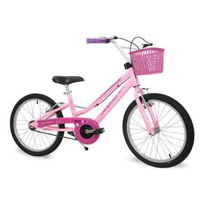 Bicicleta Feminina Aro 20 Rosa Bella