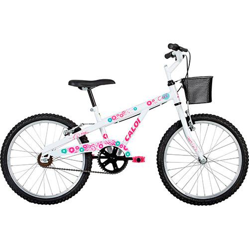 Tudo sobre 'Bicicleta Feminina Caloi Ceci Aro 20 Modelo 2016 - Branca'