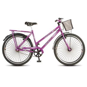 Bicicleta Feminina Colli Fort Reforçada Aro 26, 72 Raios - 198 - Violeta