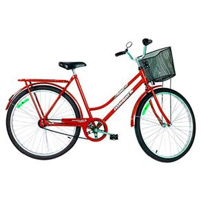 Bicicleta Feminina Monark Tropical Aro 26 Vermelho