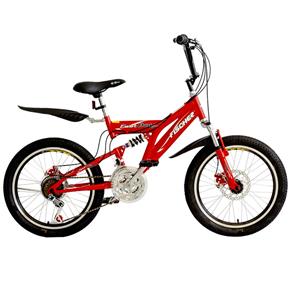 Bicicleta Fischer Fast Boy Aro 20 Masculina Freio Disco - Vermelho