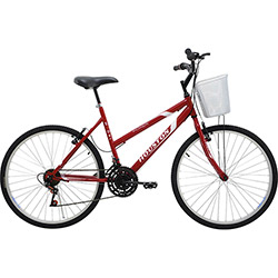 Bicicleta Foxer Maori Aro 26 - Vermelha - Houston
