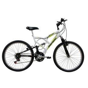 Bicicleta Full FA240 18V Aro 24 Branco 18 Marchas - Mormaii - Branco - Masculino