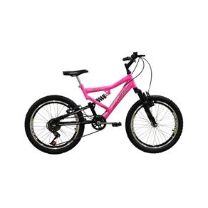 Bicicleta Full FA240 6V Aro 20 Rosa Fluor - Mormaii - Rosa - Feminino