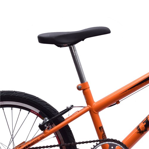 Bicicleta Garra Flash BMX Aro 20 Suspensão V-Break Laranja