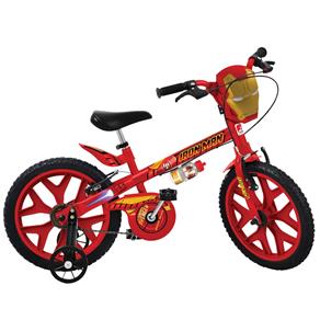 Bicicleta Homem de Ferro Bandeirante Aro 16, Vermelha