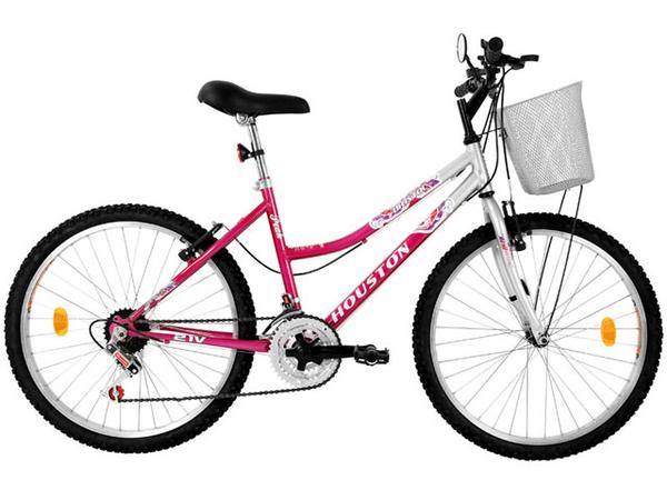 Bicicleta Houston Bristol Peak - Aro 24 21 Marchas Freio V-Brake