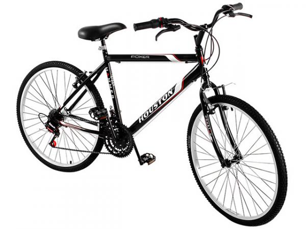 Bicicleta Houston Foxer Hammer V-Brake - Aro 26 18 Marchas Quadro em Aço Carbono - FX26HML