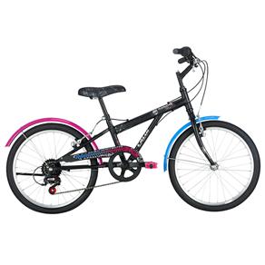 Bicicleta Infantil Aro 20 Caloi Monster High - Preta