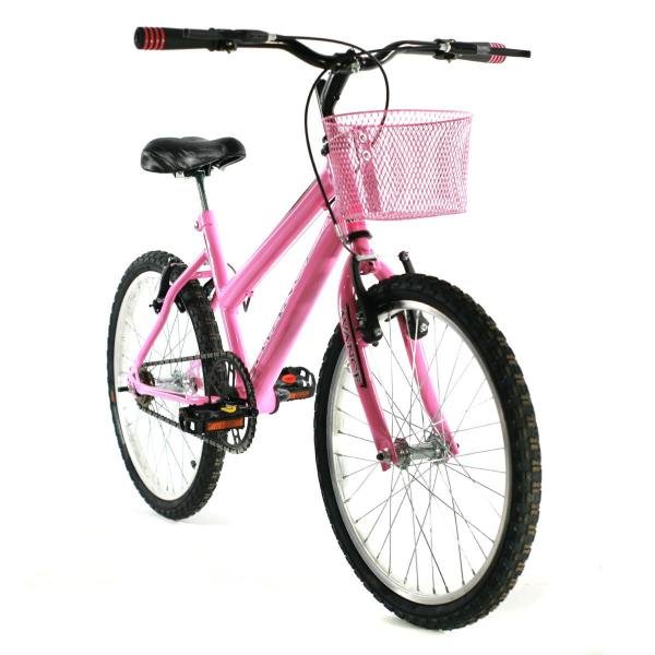 Bicicleta Infantil Aro 20 Feminina Mtb com Cestinha - Avance
